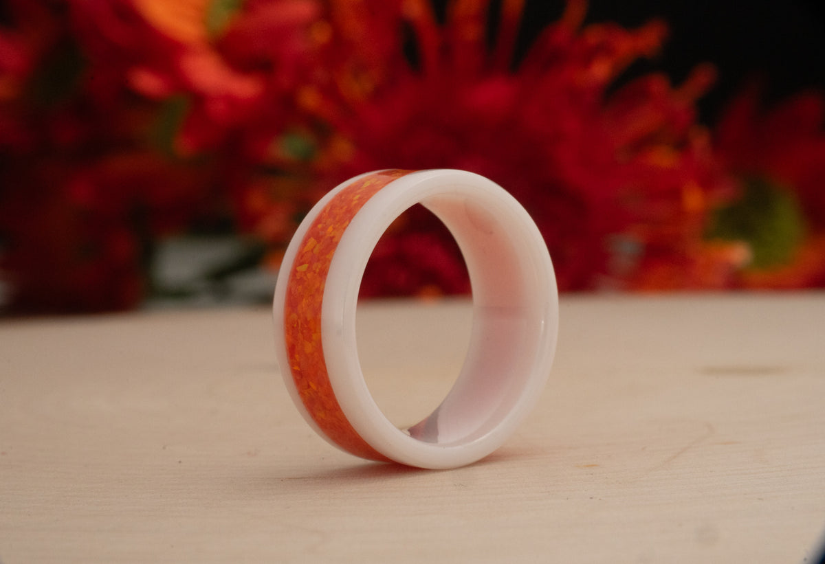 Marigold - White Ceramic