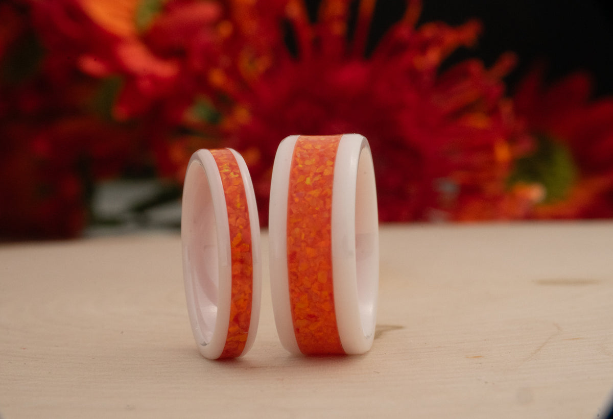Marigold - White Ceramic