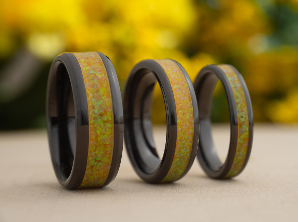 Goldenrod - Black Ceramic