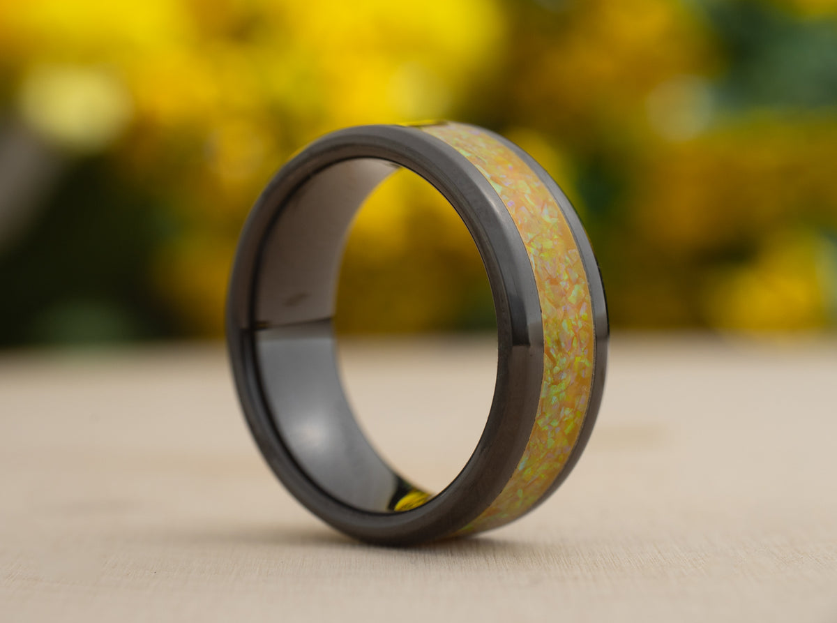 Goldenrod - Black Ceramic