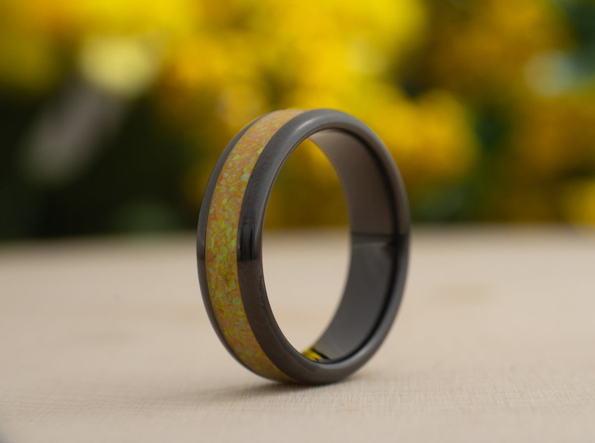 Goldenrod - Black Ceramic
