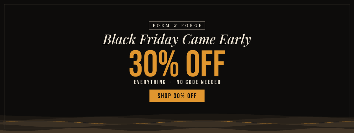 Black Friday came early — 30% off everything, no code needed. Shop 30% off.