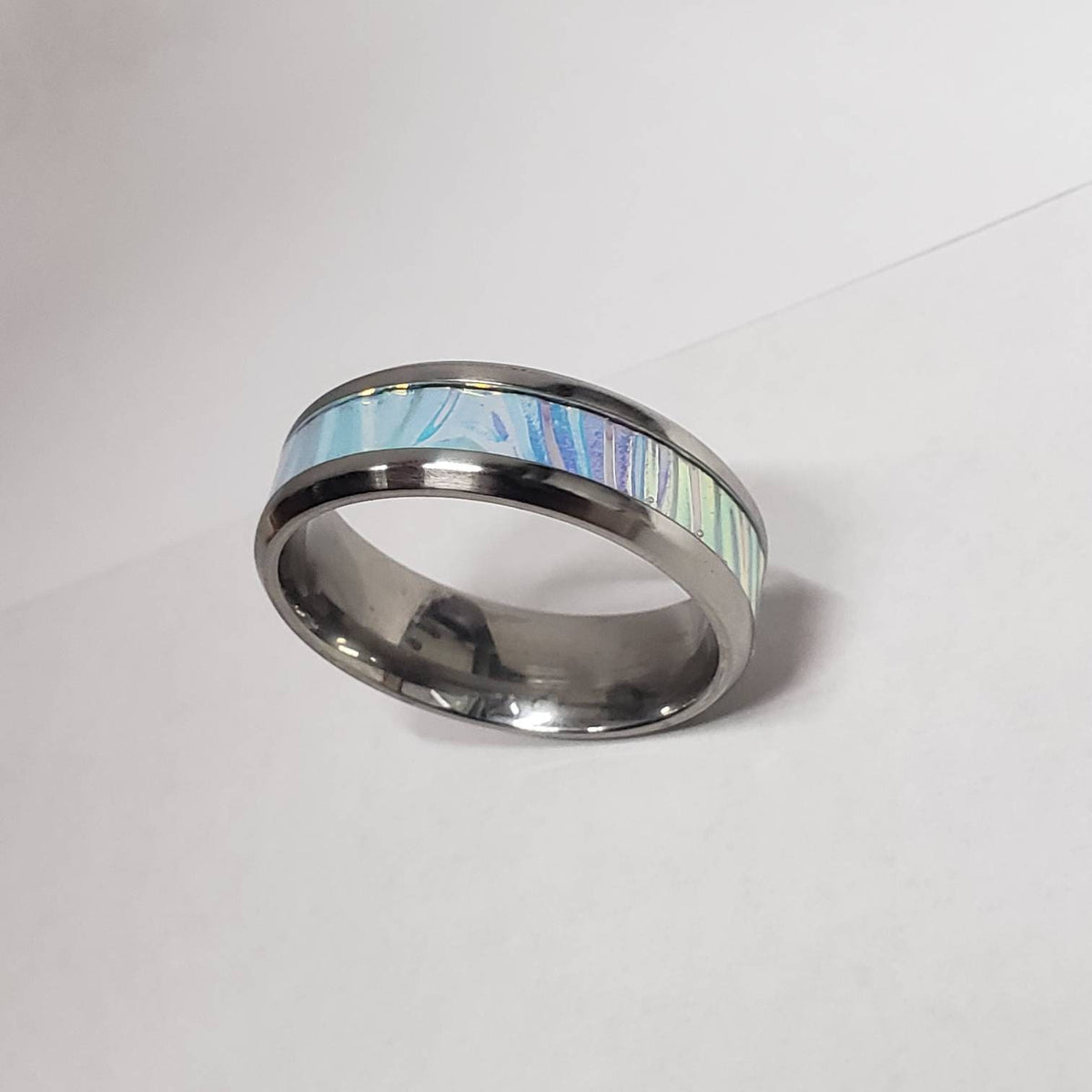 Water - Ring of Protection from the Elements - Tungsten