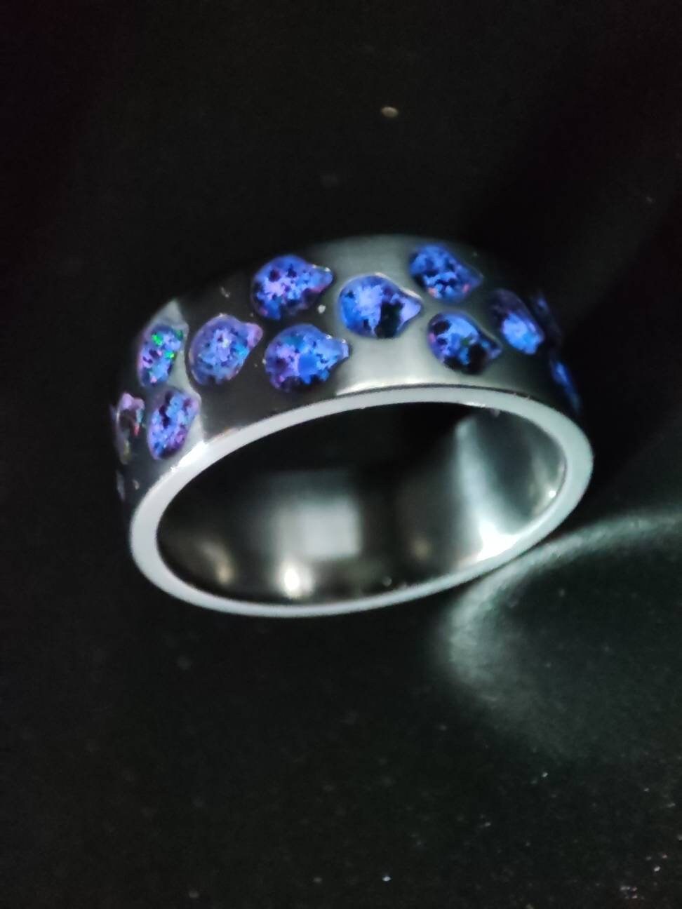 Cosmic Dragon - Titanium Dragonscale Ring