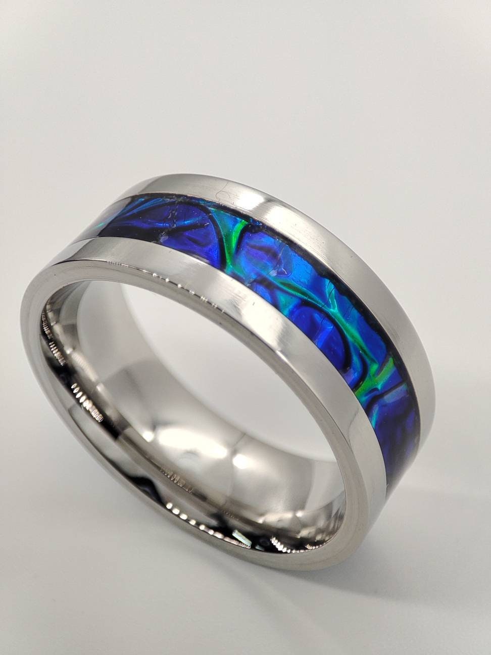 Earth - Ring of Protection from the Elements - Stainless Steel