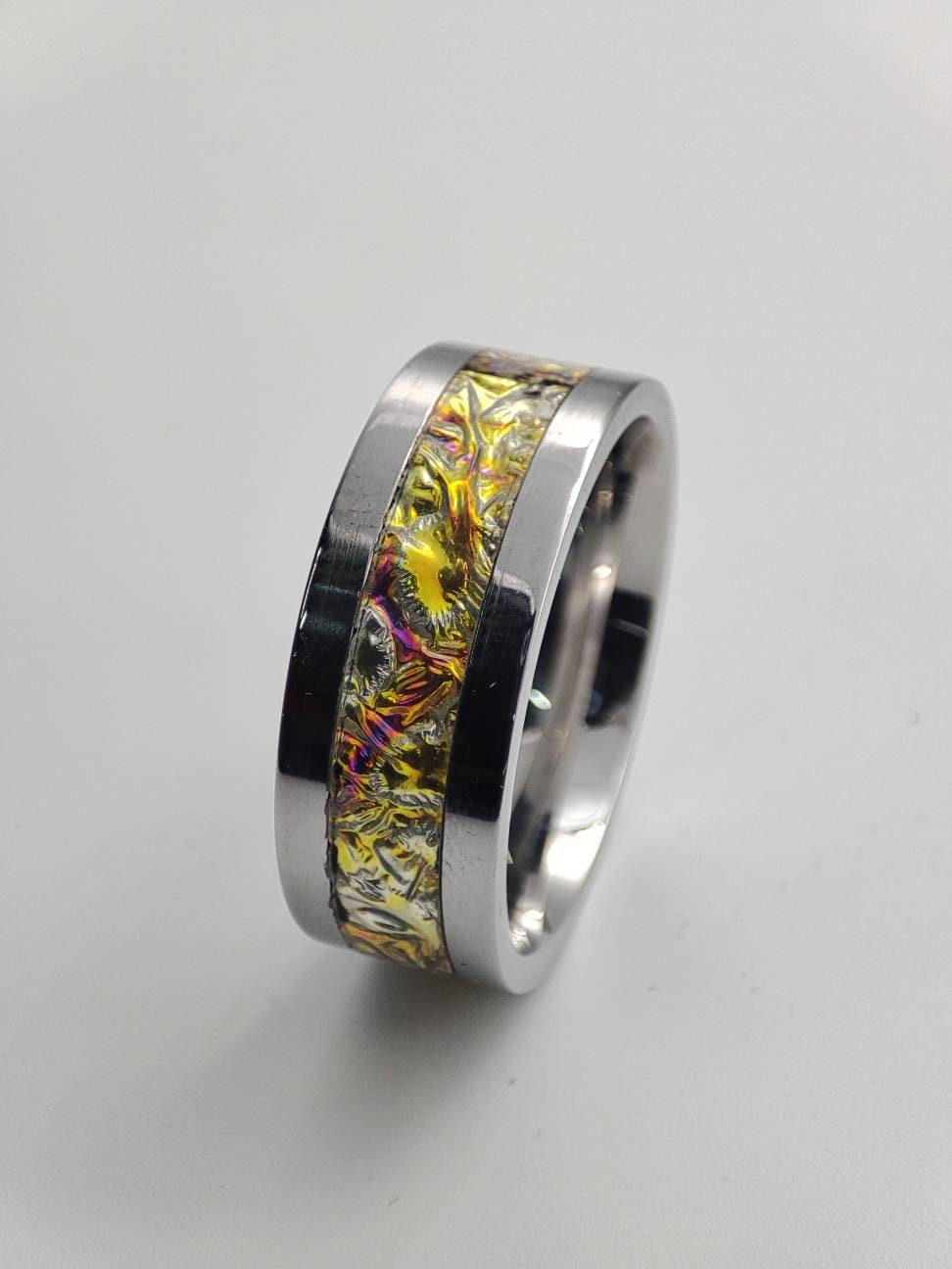 Lightning - Ring of Protection from the Elements - Stainless Steel