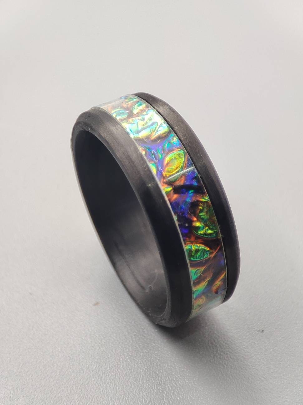 Arcane - Ring of Protection From the Elements - Carbon Fiber