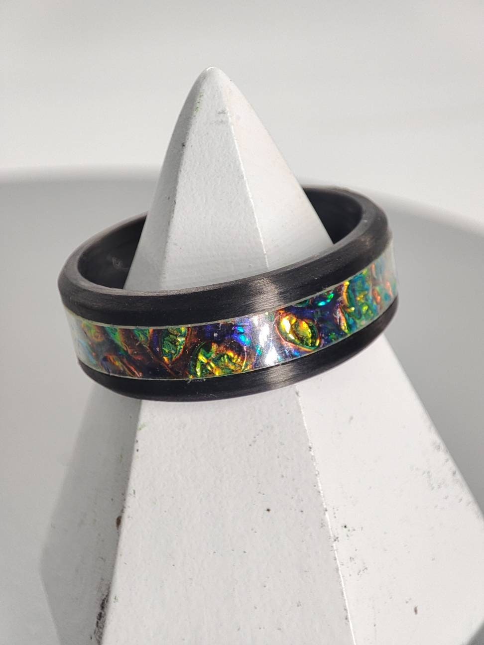 Arcane - Ring of Protection From the Elements - Carbon Fiber