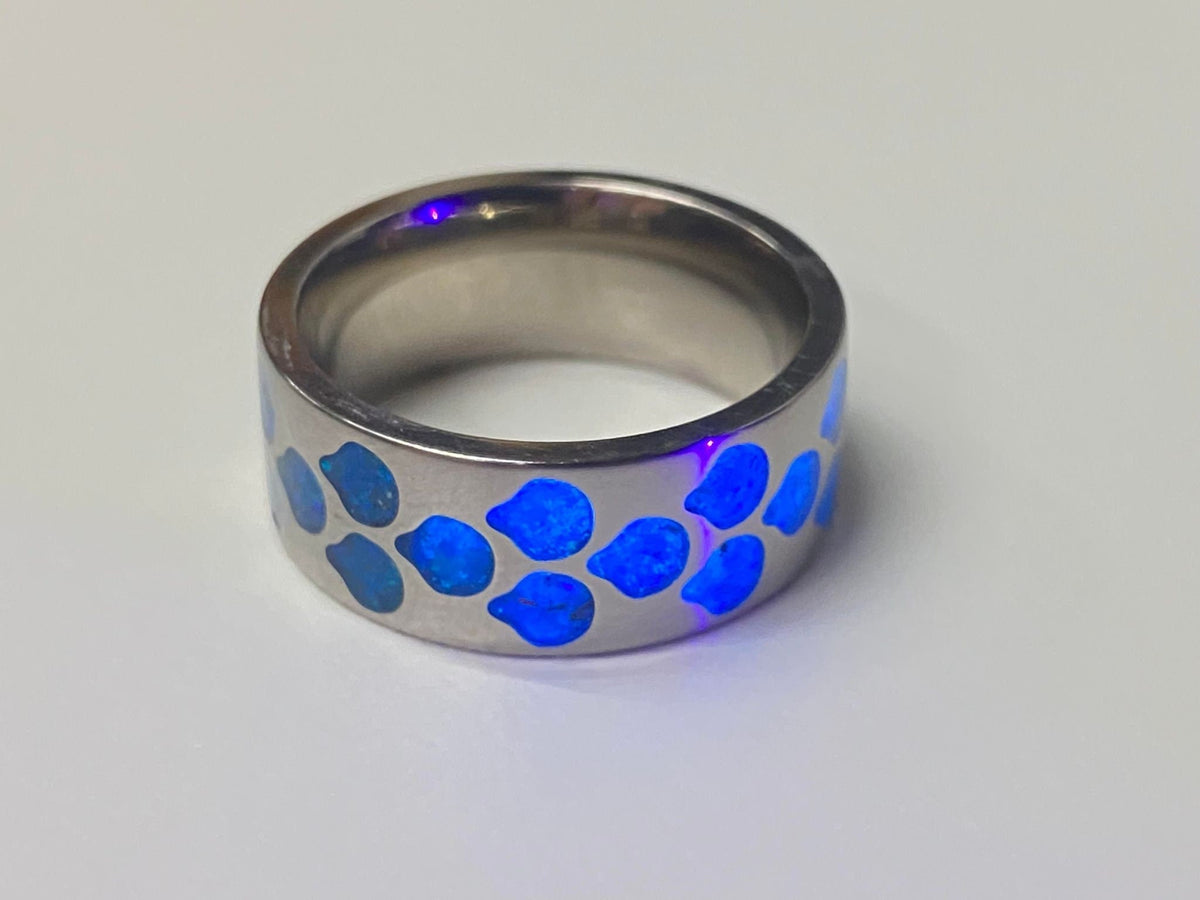 Sea Dragon  -  Titanium Dragonscale Ring