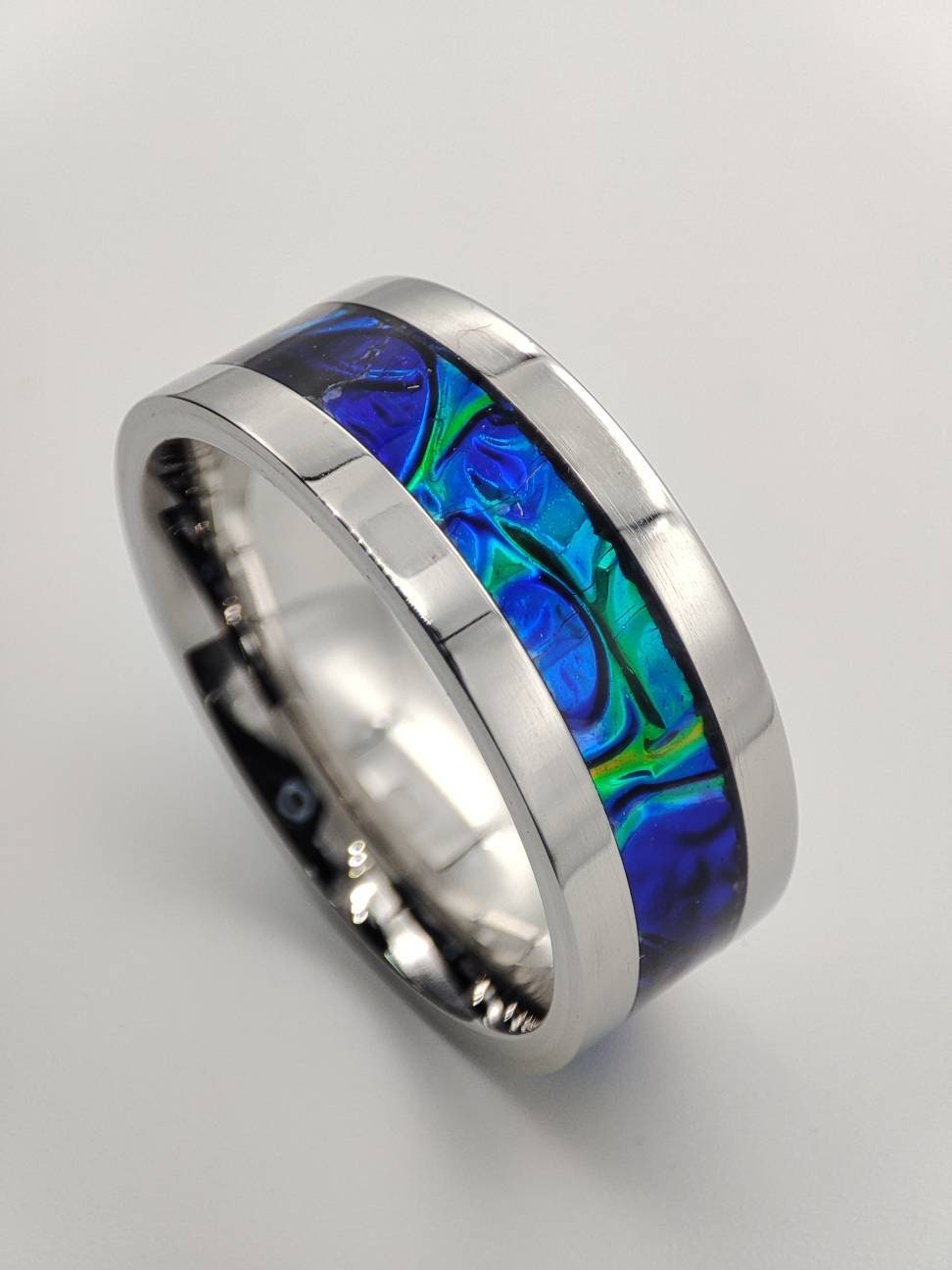 Earth - Ring of Protection from the Elements - Stainless Steel