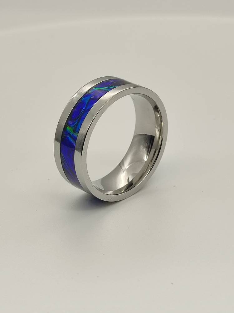 Earth - Ring of Protection from the Elements - Stainless Steel