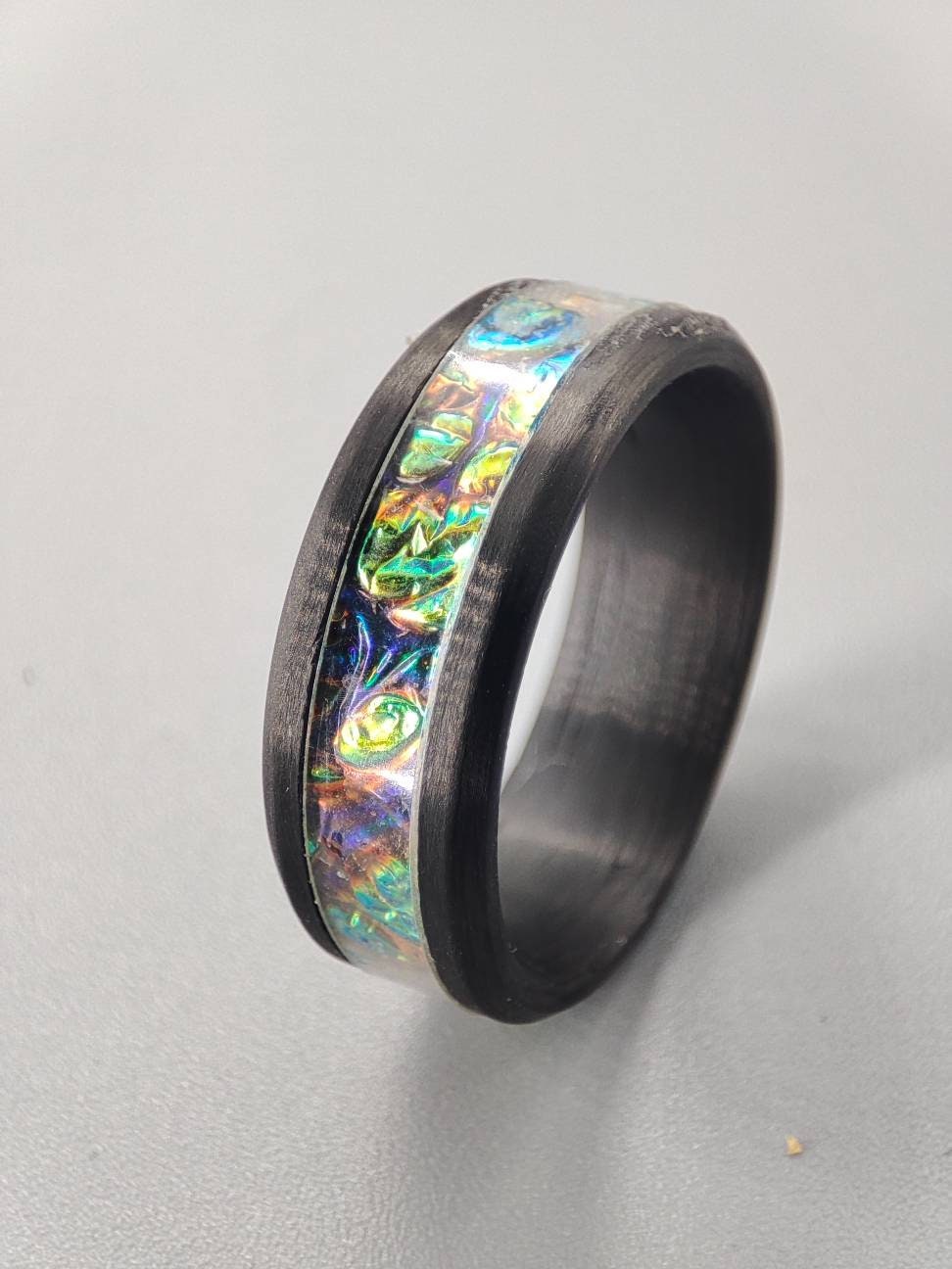 Arcane - Ring of Protection From the Elements - Carbon Fiber