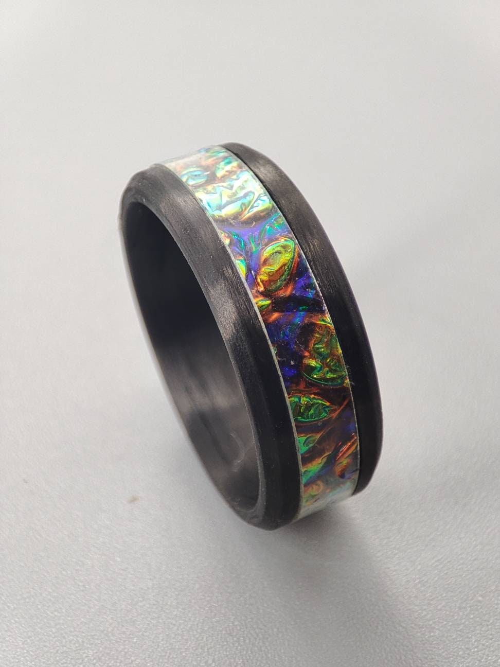 Arcane - Ring of Protection From the Elements - Carbon Fiber