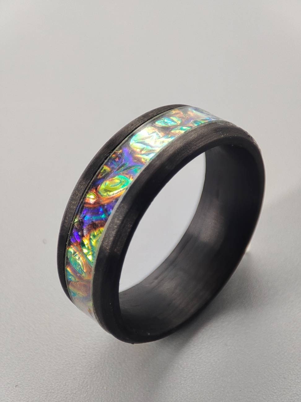 Arcane - Ring of Protection From the Elements - Carbon Fiber