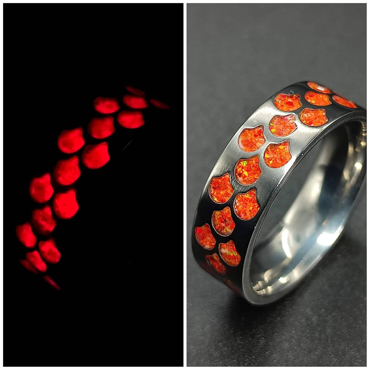 Design Your Own - Titanium Dragonscale Ring