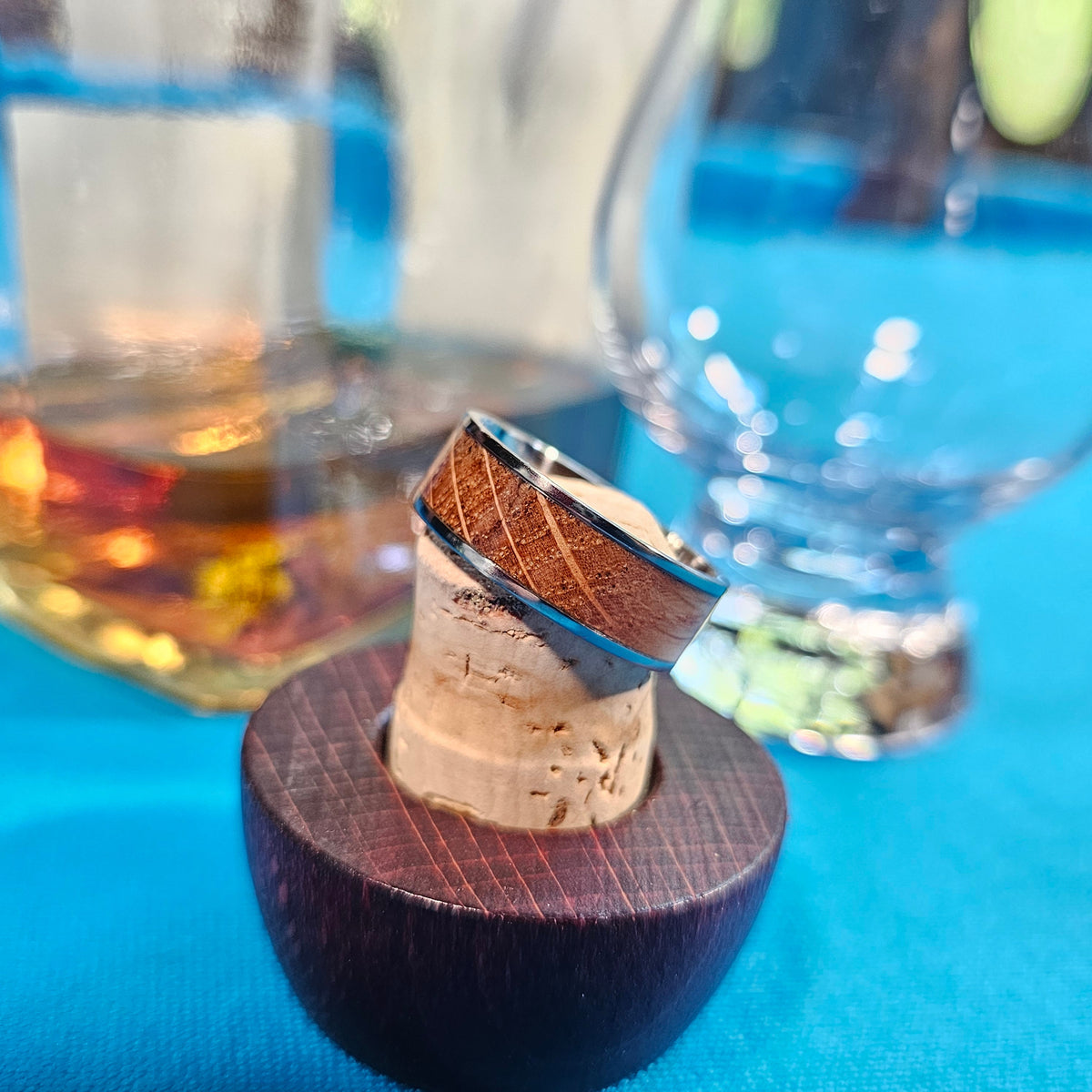 Whiskey, Neat - Whiskey Barrel Ring