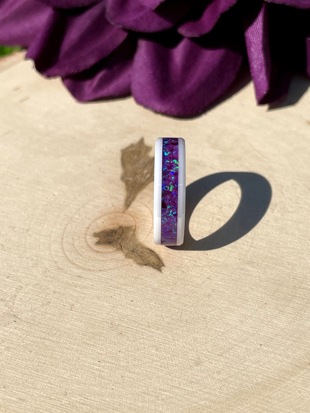 Lavender - White Ceramic