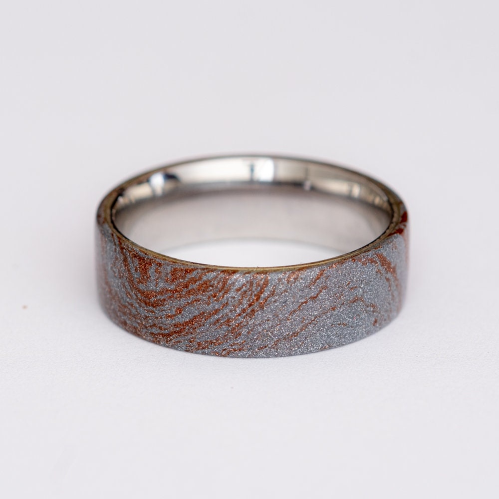 Orichalcum & Adamantium Mythic Metal RIng